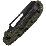 HPA Jungle Operator Lockback Green G10 Folding 420J2 Stainless Pocket Knife 0072