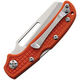 HPA Le Sauveteur Rescue Lockback Orange G10 Folding Stainless Pocket Knife 007
