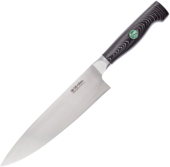 Hen & Rooster Chefs Kitchen Knife Black G10 Stainless Clip Point 057BG10