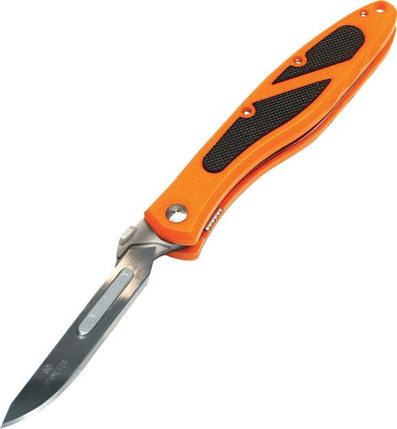 Havalon Piranta-Edge Quik-Change Orange Folding Pocket Knife 60EDGE