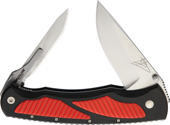 Havalon Titan Shockey Black/Red Folding Pocket Knife 80220
