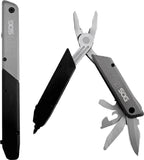 SOG Baton Q4 Black & Gray Aluminum Handle Pilers Screwdriver Multi-Tool