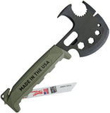 Off Grid Tools OD Green GRN PRO Elite Survival Axe Carbon Steel Multi-Tool SAG