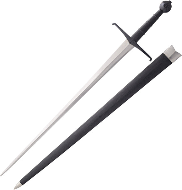 Legacy Arms Black Prince 5160 High Carbon Steel Sword w/ Scabbard 076