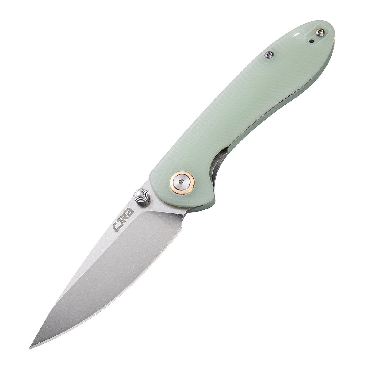 CJRB Small Feldspar Jade G10 Folding D2 Pocket Knife 1912sntg ...