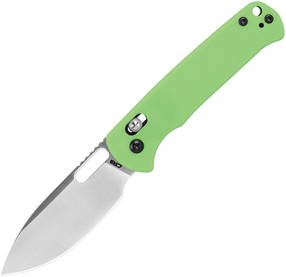 CJRB Hectare Crossbar Lock Green G10 Folding AR-RPM9 Pocket Knife J1935GN