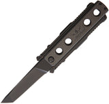 Jesse James Nomad Swing Blade Carbon Fiber Black Titanium Folding Knife KC2B