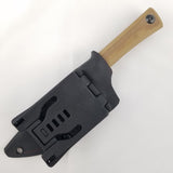 Jason perry Blade Works Model 043 Coyote Brown Fixed Blade Knife + Sheath 043cb