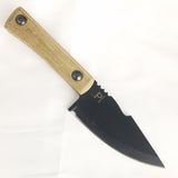 Jason Perry Blade Works Model 043 Green Micarta Fixed Blade Knife + Sheath 043gm