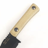 Jason Perry Blade Works Model 043 Green Micarta Fixed Blade Knife + Sheath 043gm