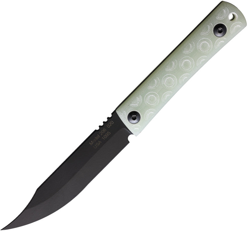 Jason Perry Blade Works Puukko EDC Hunter Fixed Blade Knife G10 1095HC –  Atlantic Knife Company