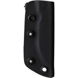 Jason Perry Blade Works Last Ditch Fixed Blade Knife Black 1095HC w/ Sheath 900