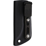 Jason Perry Blade Works Last Ditch Fixed Blade Knife Black 1095HC w/ Sheath 900