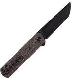 Kansept Knives Foosa Slip Joint Copper Carbon Fiber Folding S35VN Knife 2020T3
