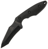 Ka-Bar TDI Hinderer Hell Fire Black 1095 Cro-Van Steel Tanto Fixed Knife 2486