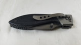 Ka Bar Warthog Black Combo Edge Spear Pt Folding Pocket Knife - 3073