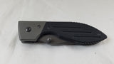 Ka Bar Warthog Folding Black Pocket Knife w/ Standard Tanto Edge  - 3074