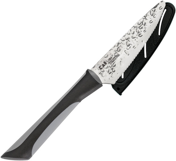 Kai USA Luna Citrus Black & Grey Carbon Steel Kitchen Knife 7076
