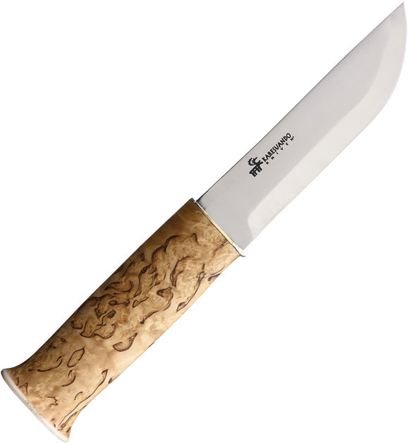 Karesuando Kniven Sami Bjornen Light Tan Birch 12C27 Fixed Blade Knife 351410