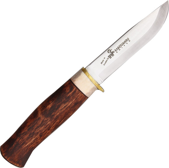 Karesuando Kniven The Moose Stainless 12C27 Steel Birch & Reindeer Knife 3536
