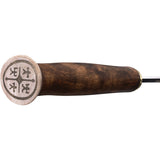 Karesuando Kniven Sami Nulpu Hunter Brown Birch RWl-34 Fixed Blade Knife 363002