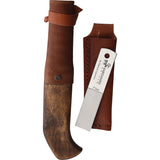 Karesuando Kniven Sami Nulpu Nordic Light Wood Damascus Fixed Blade Knife 363007