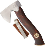 Karesuando Kniven Unna Ksu Hunters Ax Head Dark Birch & Reindeer Antler Axe 3639   - On Sale