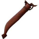 Karesuando Kniven Hunting Brown Wood RWL-34 Steel Fixed Blade Knife 400702