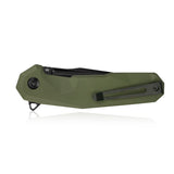 Kubey Green G10 Linerlock Folding D2 Pocket Knife 237b
