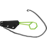 Kansept Knives Hex Light Green Sandvik 14C28N Fixed Blade Neck Knife w/ Sheath 0001A3