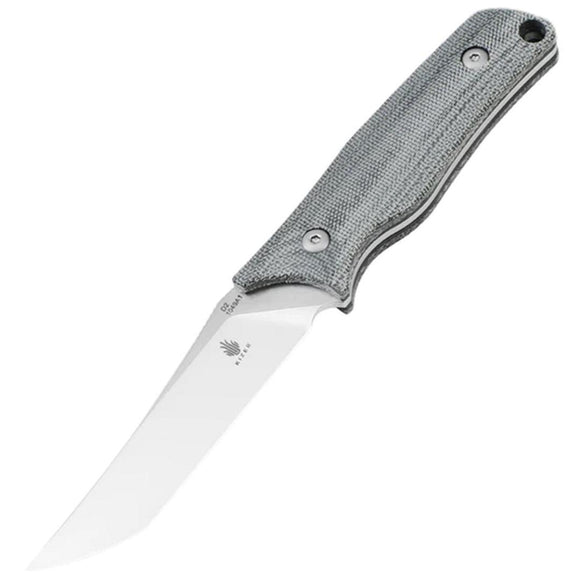 Kizer Cutlery Elgon Black Micarta D2 Steel Fixed Blade Knife w/ Sheath 1049A1