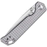 Kizer Cutlery Begleiter Mini Pocket Knife Gray Titanium Folding M390 3458RA2