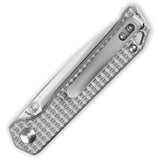 Kizer Cutlery Begleiter Mini Pocket Knife Gray Titanium Folding M390 3458RA2