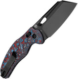 Kizer Cutlery C01C Sheepdog Clutch Lock Fatcarbon Folding S35VN Knife 4488AC1