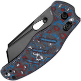 Kizer Cutlery C01C Sheepdog Clutch Lock Fatcarbon Folding S35VN Knife 4488AC1