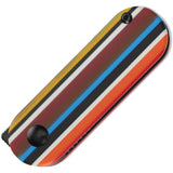 Kizer Cutlery Mini Bay Slip Joint Rainbow G10 Folding 154CM Pocket Knife 2583C1