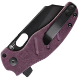 Kizer Cutlery C01C Mini Sheepdog Pocket Knife Red Richlite Folding CPM-4V 3488A5