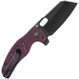 Kizer Cutlery C01C Mini Sheepdog Pocket Knife Red Richlite Folding CPM-4V 3488A5