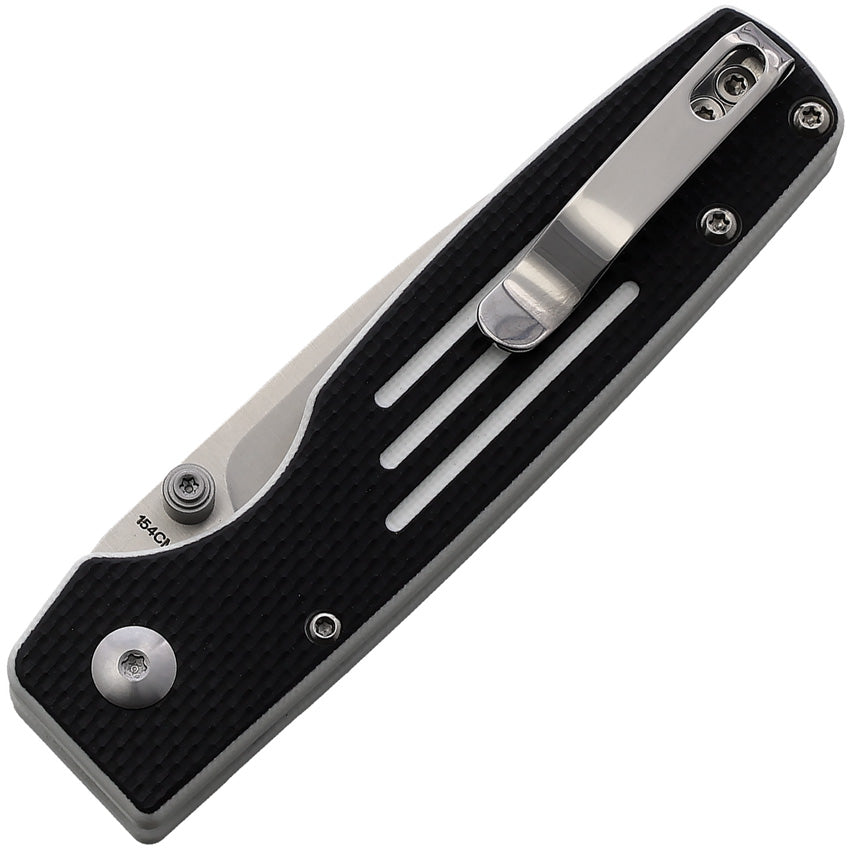Kizer Cutlery Original Pocket Knife Button Lock White & Black G10 Fold