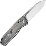 Kizer Cutlery Drop Bear Clutch Lock Gray Micarta Folding 154CM Knife V3619C3