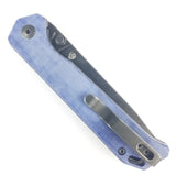 Kizer Cutlery Begleiter Blue Denim Micarta Folding Knife 44582c1
