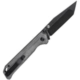 Kizer Cutlery Begleiter 2 Knife Linerlock Black Micarta Folding 154CM 44582TC1