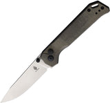 Kizer Cutlery Begleiter 2 Pocket Knife Button Lock Green Micarta Folding 154CM 4458BC1