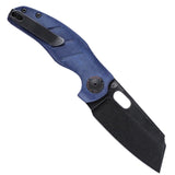 Kizer Cutlery Sheepdog C01C Linerlock Blue Denim Micarta Folding Knife 4488c2