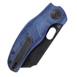 Kizer Cutlery Sheepdog C01C Linerlock Blue Denim Micarta Folding Knife 4488c2