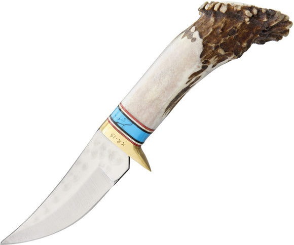 Ken Richardson Knives Small Hunter Turquoise Fixed Blade Knife 1403T