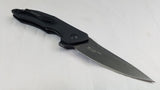 Kershaw Anso Method Linerlock Black Handle Stainless Folding Blade Knife 1170