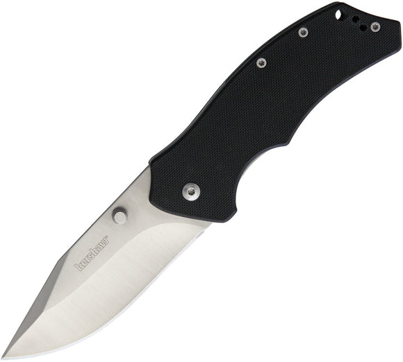 Kershaw Tension Linerlock Black G10 8Cr13MoV Stainless Folding Knife 1490