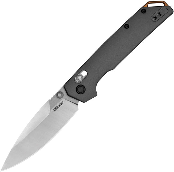 Kershaw Iridium DuraLock Gray Aluminum Folding D2 Steel Pocket Knife 2038