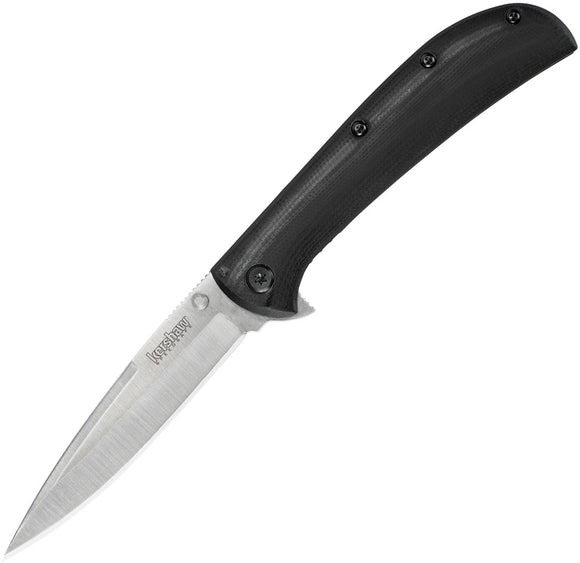 Kershaw AM-4 Framelock Clam Pack A/O Blade Black G10 Handle Folding Knife 2330X
